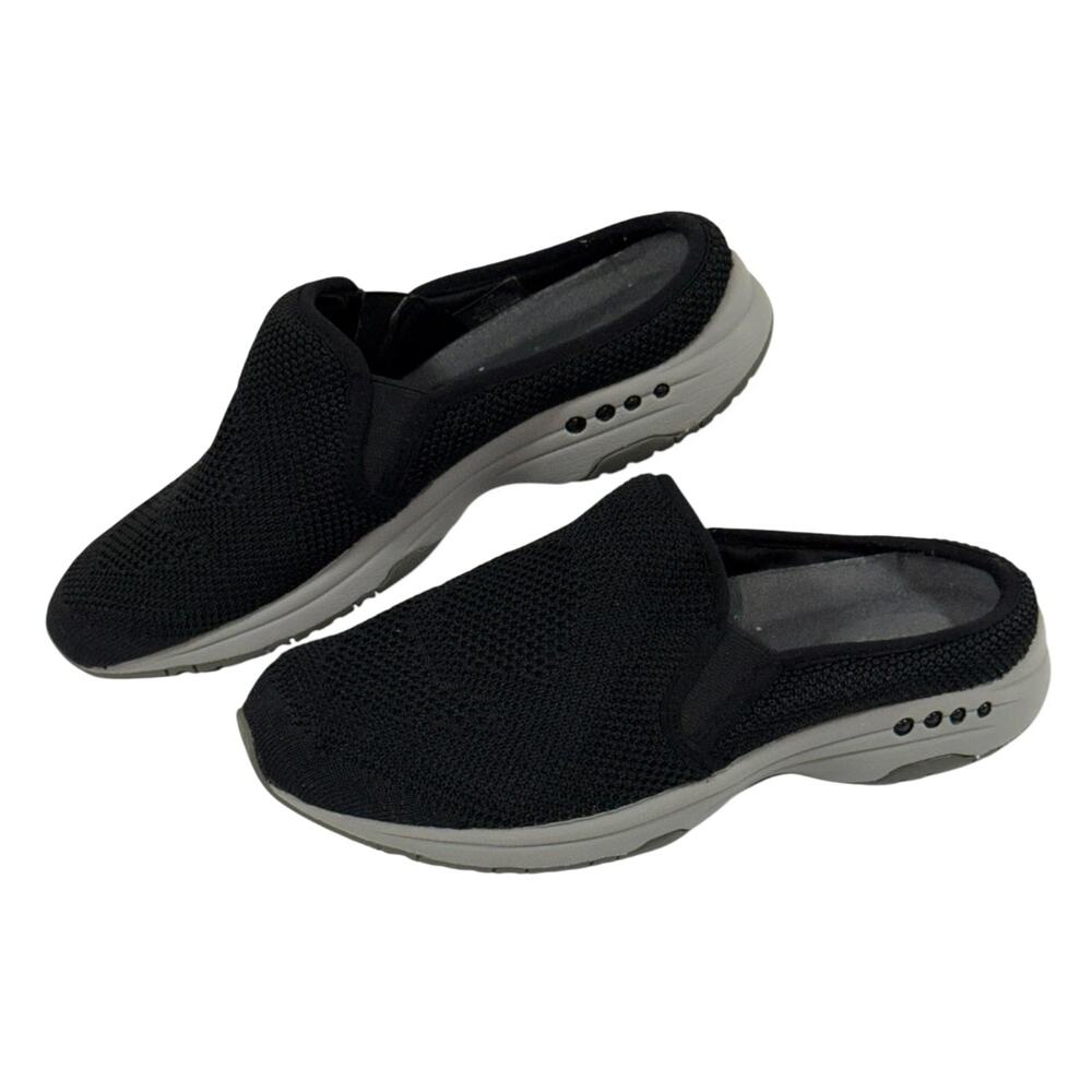 Easy Spirit Take Knit 2 Casual Shoes, Black, Women's 7.5